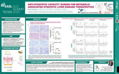 Anti-steatotic capacity screen for metabolic-associated steatotic liver disease therapeutics