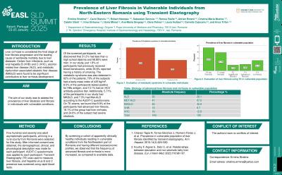 Prevalence of liver fibrosis in vulnerable individuals from North-Eastern Romania using Transient Elastography