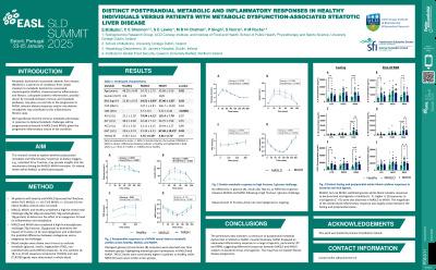 Distinct postprandial metabolic and inflammatory responses in healthy individuals versus patients with metabolic dysfunction-associated steatotic liver disease